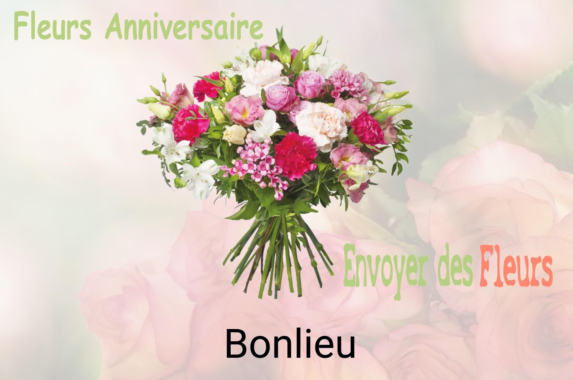 Bouquet de fleurs d’anniversaire livré à Bonlieu